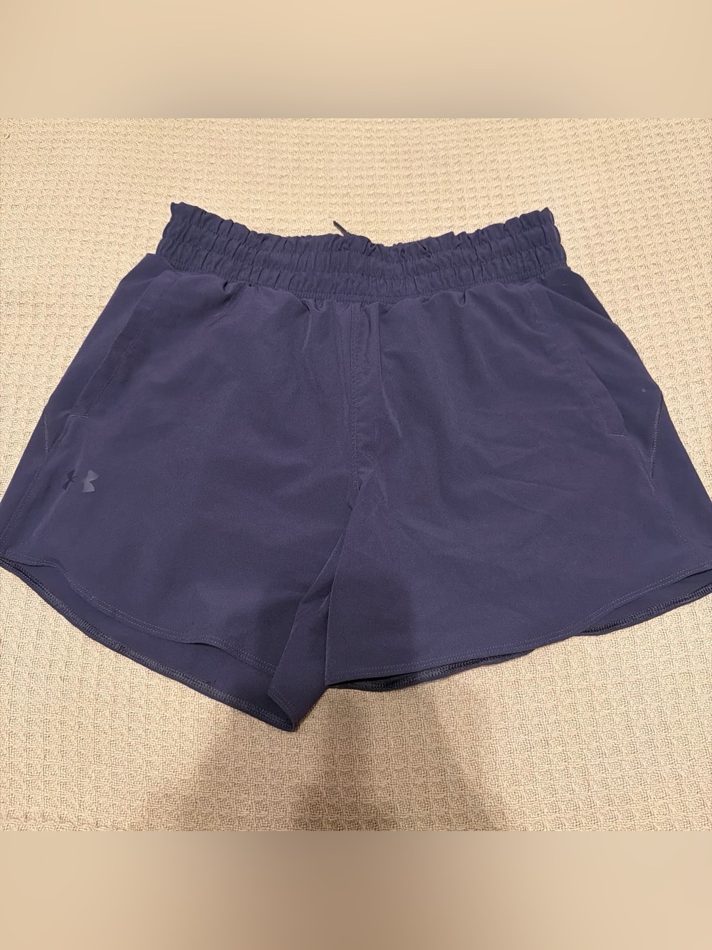 Under Armour Navy Athletic Running Shorts for Women